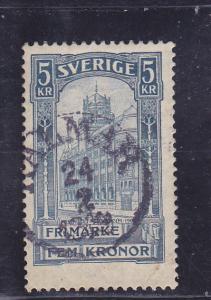 Sweden  Scott#  66  Used