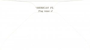 1968 FDC - Old Glory Long may it wave - Cover Craft Cachet - F25255