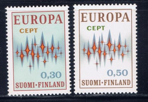 Finland 512-13 Hinged 1972 Europa set 