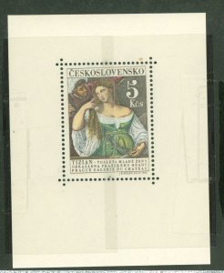 Czechoslovakia & Czech Republic #1336 Mint (NH) Souvenir Sheet