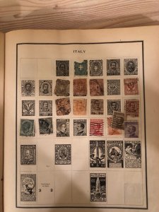 Modern Stamp Album Circa 1921