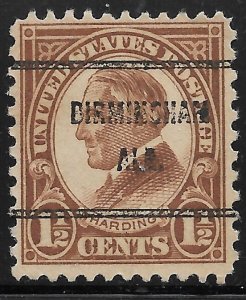 US Bureau Precancels: AL: Birmingham; #633-61; 1½¢ 1926-31; PSS CV $10