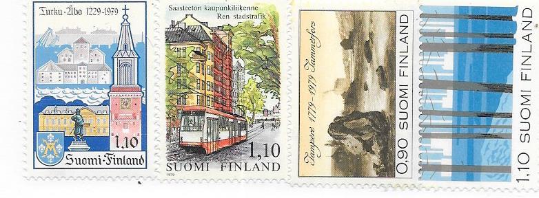 Finland #617-620 set  (MNH)  CV $2.20