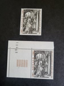 Stamps Monaco Ceres 873a unissued error