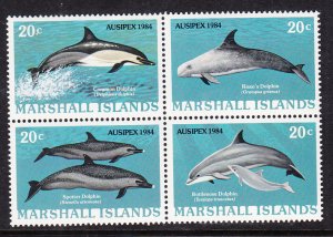 Marshall Islands 57a Dolphins MNH VF