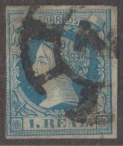 Spain Scott #53 Stamp - Used Single