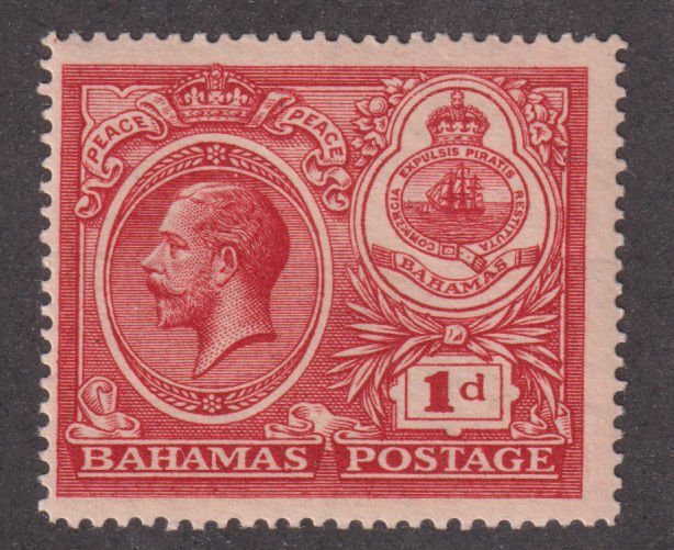 Bahamas 66  King George V and Seal of Bahamas 1920