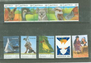 Australia  #992/1001-1005 Mint (NH) Multiple (Wildlife)
