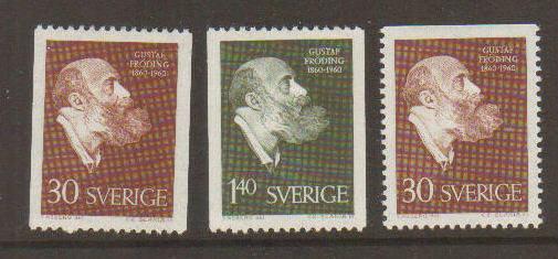 Sweden #559-61 Mint