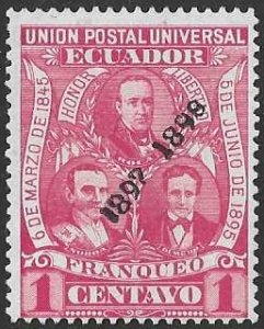 Ecuador 115 Mint SC: $3.75