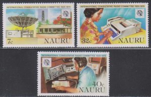 Nauru,  ITU (SC# 198-200) MNH SET