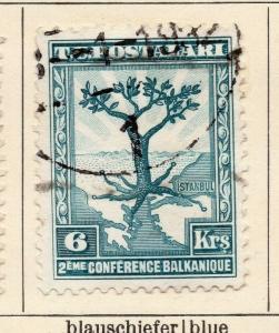 Turkey 1931-32 Early Issue Used 6k. 185241