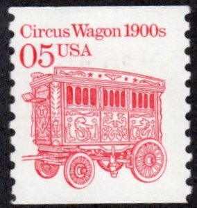 United States 2452B - Mint-NH - 5c Circus Wagon (Gravure) (1992)