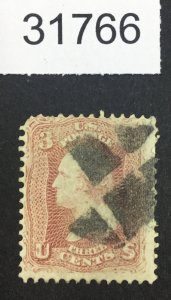 US STAMPS #65 USED LOT #31766