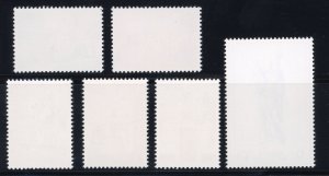 Belgium 1954 Beguinage of Bruges Sc# B561-B566 Mint XF OG Never Hinged Pristine