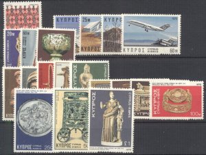 Cyprus 1976 Full year SET MNH VF