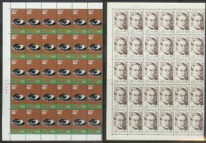 MEXICO (189) Partial Sheets 4350+ Stamps All Mint Never Hinged Huge selection!