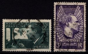 France 1937-38 Mermoz Commemoration, Set [Used]