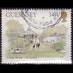 GUERNSEY 1986 - Scott# 342 Museums 14p Used