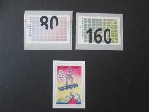 Netherlands 1997 Sc 951-3 set MNH