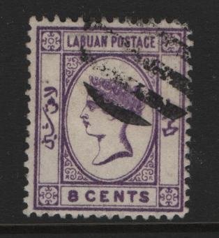 LABUAN, 35, USED, 1892, QUEEN VICTORIA