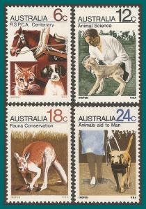 Australia 1971 Animals, MNH 500-503,SG490-SG493