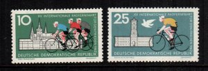 Germany DDR  603 - 604  MNH cat $ 1.60