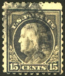 U.S. #437 USED CREASES