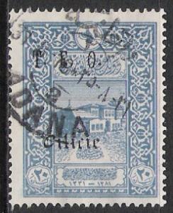 Cilicia #77 General PO Overprinted Used