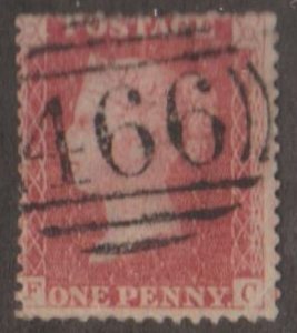 Great Britain Scott #20 Stamp - Used Single