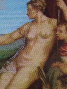 ​PARAGUAY-PROMOTION SALE-WORLD FAMOUS NUDE ART PAINTING LARGE SIZE STAMP VF