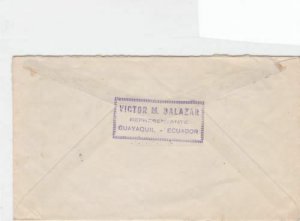 Ecuador Guayaquil multi  stamps cover R20454