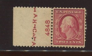 519 Washington Mint Plate # Stamp  with PF Cert BZ1435