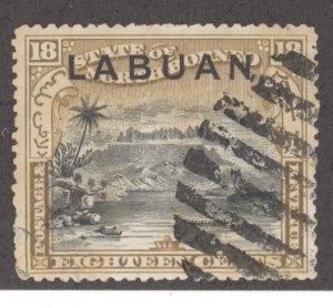 Labuan, Scott #86, cto