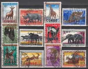 Congo (DR) #341-52   F-VF Used CV $3.50  (A15538)