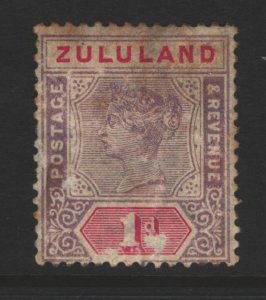 Zululand Sc#16 MH - surface scuff