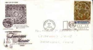 United Nations, First Day Cover, Art