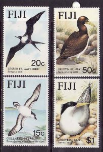 Fiji-Sc#540-3- id9-unused NH set-Sea Birds-1985-