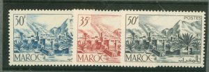 French Morocco #259-60/270  Single