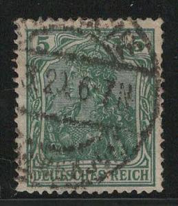 Germany Reich Scott # 82, used, Mi#85IIa