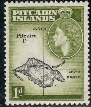 Pitcairn Islands  #21  Mint H CV $4.50