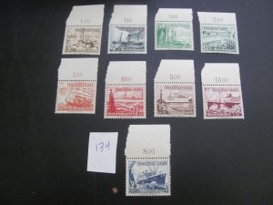 Germany 1937 MNH  SC B107-115 SET XF 100 EUROS (134)