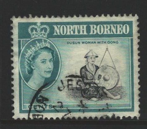 North Borneo Sc#283 Used