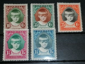 Luxembourg 1929 Helping Children set MNH
