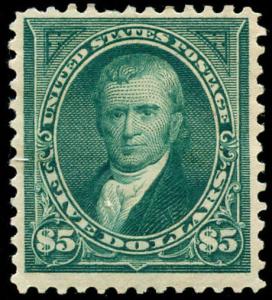 momen: US Stamps #278 Mint OG VF