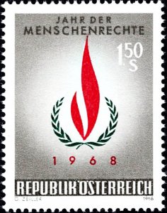 Austria 1968 MNH Stamps Scott 819 Universal Declaration of Human Rights