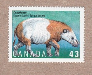 PREHISTORIC ANIMALS * CORYPHODON EOCENE EPOCH * Canada MNH 1994 #1529