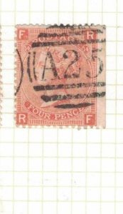 Malta GB Used Abroad SG Z49 Plate 14 Item Two VFU (16drv)