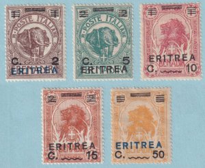 ITALY - ERITREA 58 - 61 AND 63  MINT HINGED OG * NO FAULTS VERY FINE! - R661