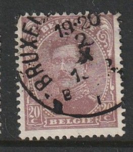 1915 Belgium - Sc 114 - used VF - King Albert I